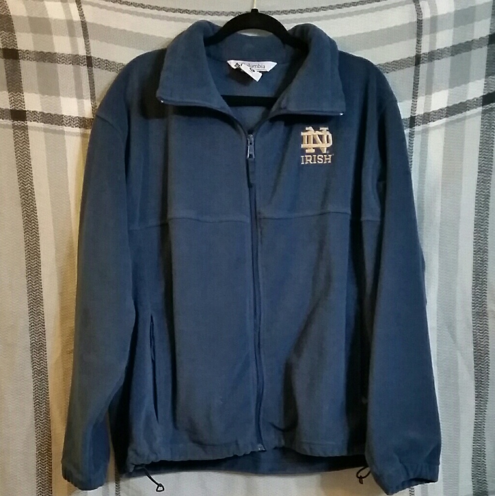 Columbia Notre-Dame fleece sweat shirt